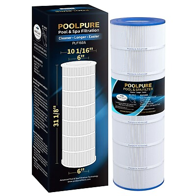 #ad POOLPURE PLF150A Pool Filter Replaces Pentair CC150 CCRP150 PAP150 Ultral C4 $85.49