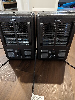 #ad 2 Milk House Space Heaters 1500w $30.00