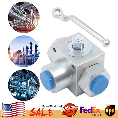 #ad NPT Female Hydraulic Ball Valve High Pressure Carbon Steel 3 4quot; 5800PSI $53.20