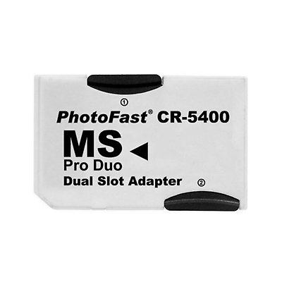 #ad PhotoFast MS ProDuo Dual Adapter CR 5400 Dual TF card to MS Ferrule Converter D $4.99