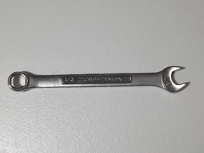 #ad #ad Craftsman 44385 V Inverted Series Combination Box amp; Open End Wrench 1 2quot; USA $13.50