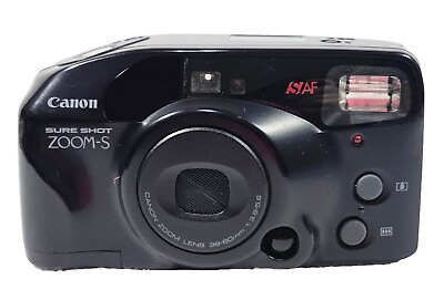 #ad CANON SURE SHOT ZOOM S AF POINT amp; SHOOT 35mm FILM CAMERA 38 60MM $27.95