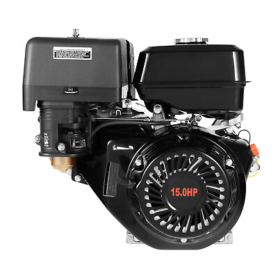#ad 420CC 4 Strokes Gas Motor Engine OHV Horizontal Shaft Recoil Start Motor 15 HP $261.25
