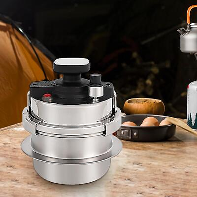#ad Small Pressure Cooker Multifunctional Cooker Easy to Use Pressure Canner Cooking $88.46