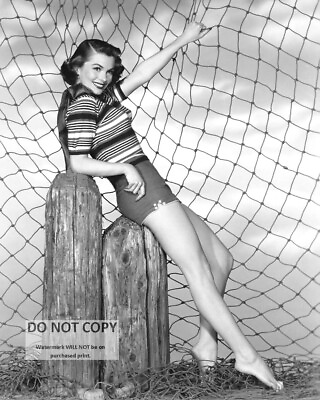 #ad ACTRESS JOANNE DRU PIN UP 8X10 PUBLICITY PHOTO AA 909 $8.87