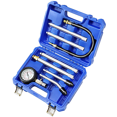#ad JIFETOR Cylinder Compression Tester 8PCS Small Engine Pressure Gauge Diagnosti $46.97