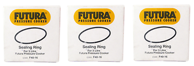#ad #ad Futura Gasket Sealing Ring For 3 Ltr Futura Pressure Cooker BGF Set Of 3 $15.99