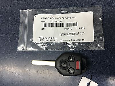#ad New Genuine Subaru Replacement Keyless Remote Key Fob 2010 2014 Legacy Outback $81.99
