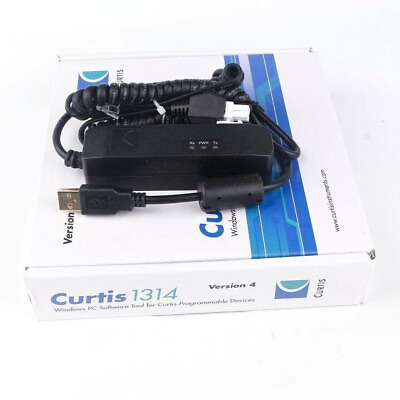 #ad NEW Curtis 1314 4402 PC Programmer w 1309 USB Interface Box Upgraded 1314 4401 $359.88