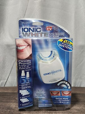 #ad New Wellquest Ionic White Light Activated Tooth Whiting System As Seen On TV $12.99