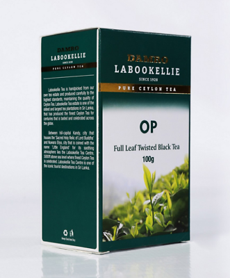 #ad Damro Pure Ceylon Full Leaf Twisted Black Tea OP Natural Organic Best Drink 100g $95.00