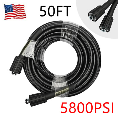 #ad 1 4quot; M22 14mm Power Washer Hose for Ryobi for Troy Bilt High Pressure Washer US $22.99