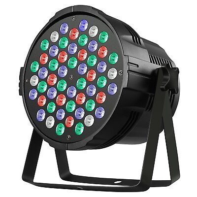 #ad 270W RGBW 54LED Par Stage Lighting DMX PAR Can Light Disco DJ Washer Light $49.99