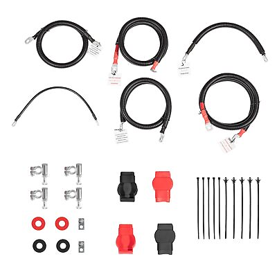 #ad 6.0L Powerstroke Battery Cables Replacement Kit for 2003 2007 Ford 4437 90 $299.00