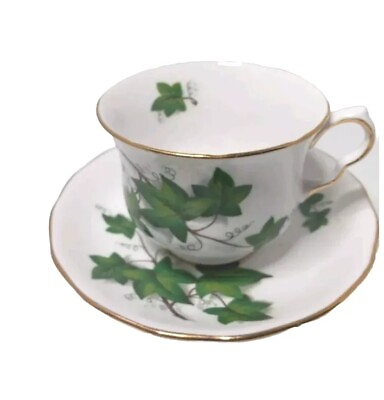 #ad #ad Royal Kent Tea Cup amp; Saucer Ivy #8258 Bone China Staffordshire England $43.39