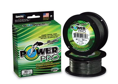 #ad Power Pro Braided Fishing Line Moss Green 300 yds $30.64