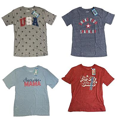 #ad Royce Brand Women#x27;s Patriotic Americana T Shirt $16.75