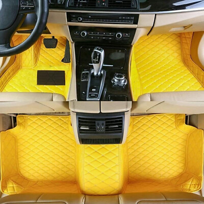 #ad For Jeep All Models Car Floor Mats Carpets Luxury Waterproof Cargo Liners Custom $38.56