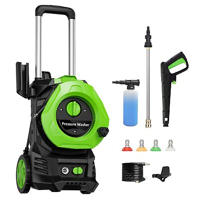 #ad Electric Power Washer 4000PSI Max 2.7 GPM Electric Pressure Washer with 4 Qui... $215.93