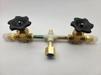 #ad DOUBLE SHERWOOD 630 HIGH PRESSURE SHUT OFF VALVE W CENTRAL OXIGEN TUBE AND VALV $679.99