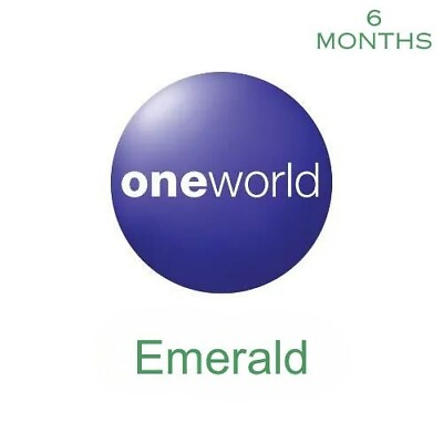 #ad oneworld Emerald Status 6 Months Limited Time Offer Qantas Qatar Cathay Pacific $599.00