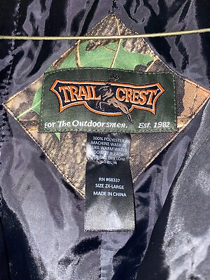 #ad Men’s Trail Crest Insulated Camo Bib overalls 2XL $50.00