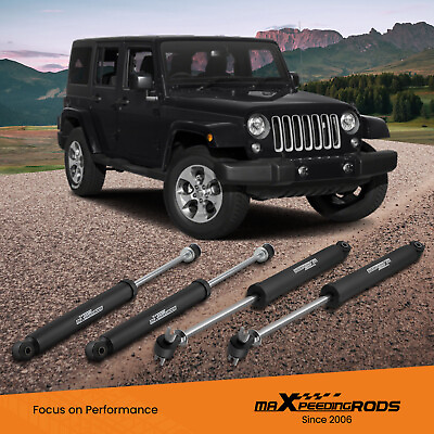 #ad Front Rear Shock Absorbers for Jeep Wrangler JK 07 18 w 3 4.5quot; Lift Set of 4 $129.99