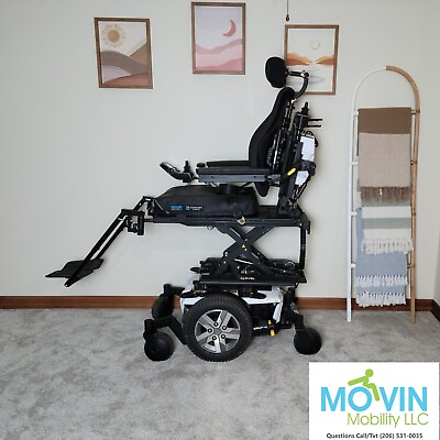 #ad iLevel Quantum Q6 Edge 2.0 Power Wheelchair Electric Tilt Recline Seat Elevate $2999.95