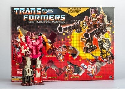 #ad #ad Transformers G1 Reissue TECHNOBOTS Computron boxed Version New Free Shipping $94.05