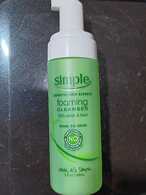 #ad Simple Foaming Facial Cleanser Kind To Skin 5 oz Hypoallergenic discontinued $29.99