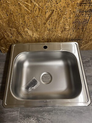 #ad #ad Stainless Steel Sink Single Bowl Drop in Sink 25 x 22 x 6.5625quot; Dayton Sink $56.67