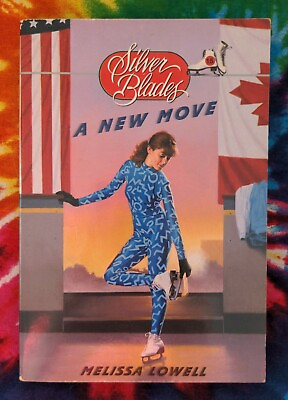 #ad A New Move #15 SILVER BLADES Melissa Lowell 1996 Paperback Book $8.99