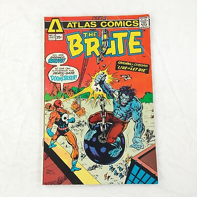 #ad The Brute #3 Bronze Age 1975 Atlas Comics $4.99
