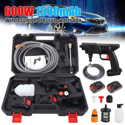#ad Electric High Pressure Water Spray Car Gun Portable Washer Cleaner $40.29