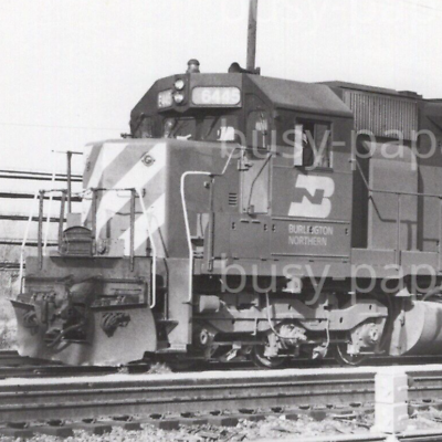 #ad 1972 Burlington Northern Railway Electromotive SD 45 #6445 Aurora Illinois $37.50