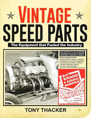 #ad #ad CT682 Vintage Speed Parts: The Equipment That Fueled the Industry Book Holley $33.99