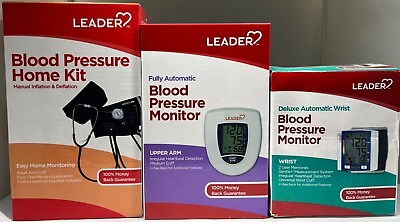 #ad Leader Blood Pressure Monitor or Blood Pressure Home Kit CHOOSE ITEM $39.99