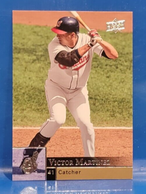 #ad Victor Martinez C Upper Deck Indians 2009 #106 $1.18