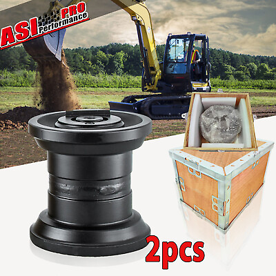 #ad 2pcs Fits Yanmar VIO50 Excavator Heavy Duty Bottom Roller Undercarriage $274.99