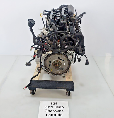 #ad ✅ 19 20 OEM Jeep Cherokee Engine Motor Block 2.4L L4 DOHC 16V Assembly 49k mi $920.71