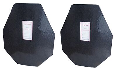 Tactical Scorpion Level III AR500 Body Armor Plates Pair 11x14 Modified Curved $89.95