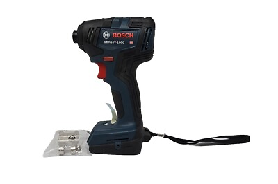 #ad Bosch GDR18V 1800 1 4IN Hex Impact Driver TOOL ONLY OPEN BOX $69.99