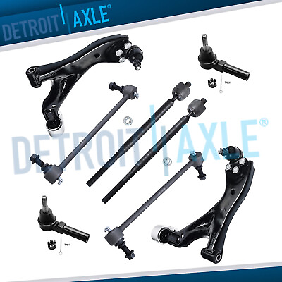 #ad Front Lower Control Arms Tierods for 2005 2007 Chevy Equinox Pontiac Torrent $124.91
