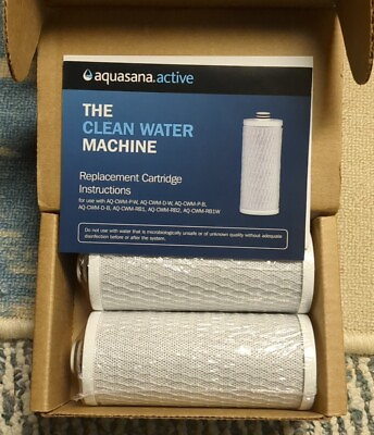 Aquasana AQ CWM R D Clean Water Machine Filter Replacement Cartridges New #ad #ad $33.83