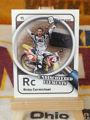 #ad 2009 Wheels Element Undiscovered Elements Ricky Carmichael Rookie #95 RC RARE $19.99