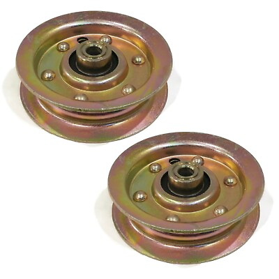 #ad Pack of 2 Flat Idler Pulleys for AYP 104360X 131494 155191 173438 9585464 $17.99