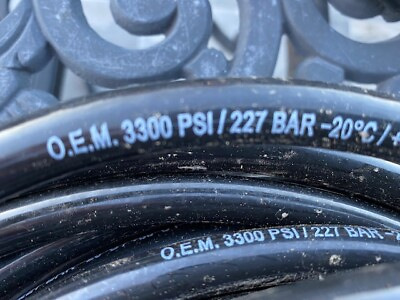 Dewalt pressure washer hose 3300 PSI $75.00