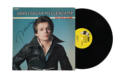 #ad #ad John Mellencamp Signed quot;The Kid Insidequot; Vinyl Record Album Beckett $133.00