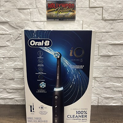 #ad Oral B iO Series 5 Electric Toothbrush Black $74.99