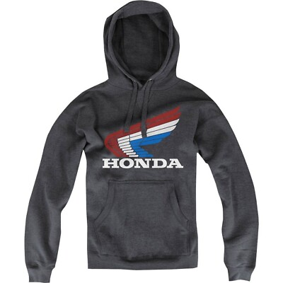 #ad Honda Apparel Black Honda Vintage Wing Hoodie Small $39.95